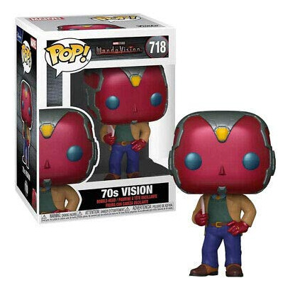 Funko Pop! Maravilla Wandavision 70s Visión Figura C7tyv