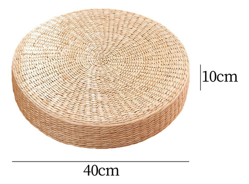 Almohada De Meditación Cojín De Piso Cómodo 10cmx40cm