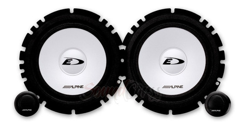 Parlantes Alpine Sxe-1750s Componentes 6.5 PuLG 45w Rms