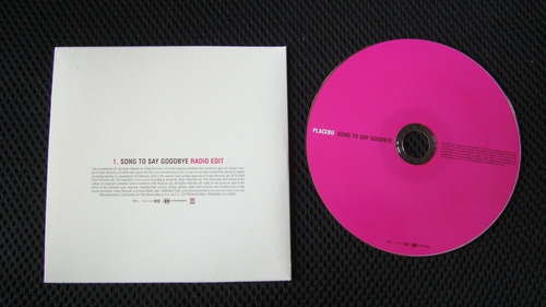 Placebo Song To Say Goodbye Cd Sencillo (Usado)