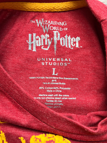 Harry Potter Playera De Gryffindor (Usado)