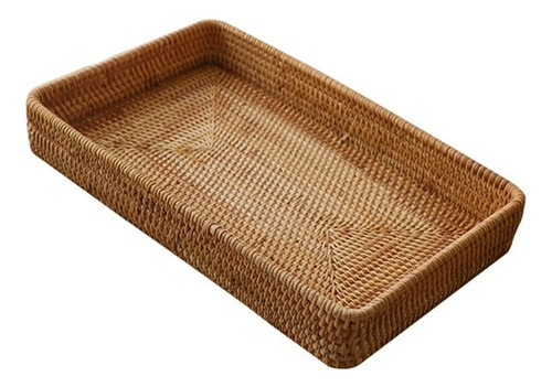 Rattan Rectangular Wicker Hand Wicker Storage Basket