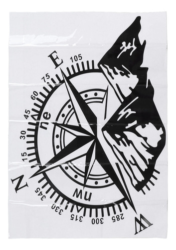 Calcomanía Decorativa Con Estampado De Coche De Montaña, 48