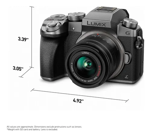 Panasonic Lumix G7ks Cámara Sin Espejo 4k, Cámara Digital De