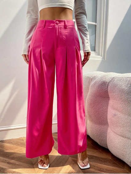 azafata Confiar Producto Pantalones De Tela Elegantes Para Dama | MercadoLibre 📦