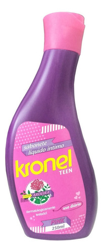 Kronel Teen Pink Infantil Sabonete Líquido Íntimo 250ml