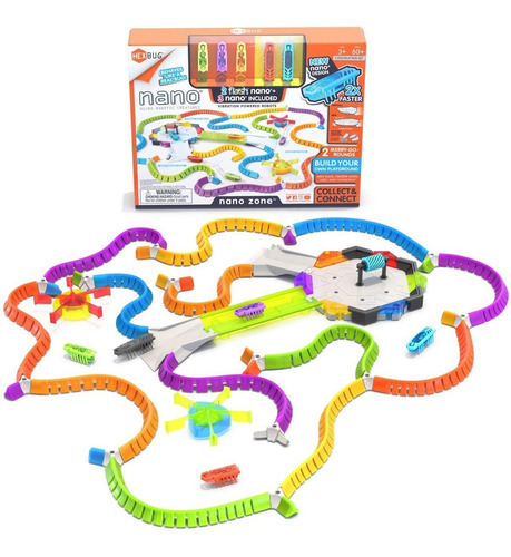 Hexbug Flash Nano Zone - Juego Sensorial Colorido Para Niños