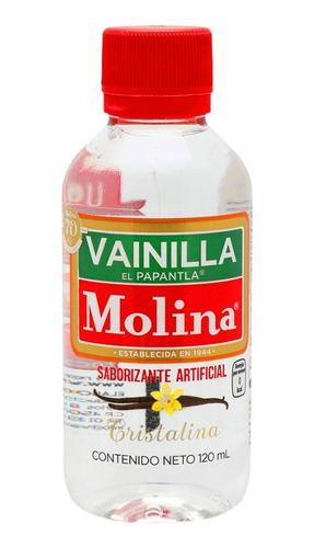 Vainilla Molina Cristalina Saborizante Artificial  120ml