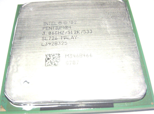 Procesador Intel Pentium 4 3.06 Ghz 533 Bus