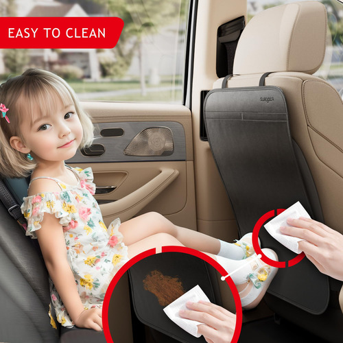 Protector De Asiento Trasero Kick Mats Para Niños Funda De C