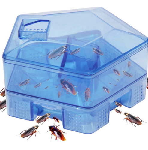 Caja Trampa Para Cucarachas, Reutilizable, No Tóxica, Para C