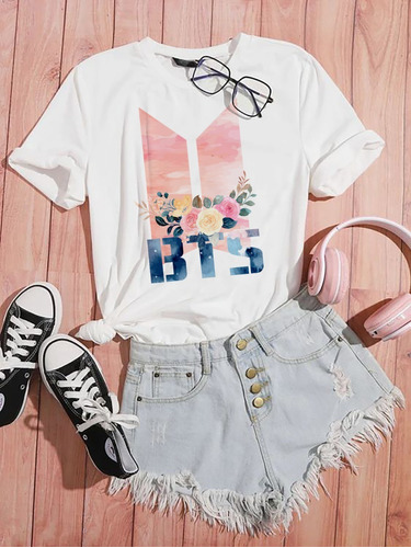 Plantillas Para Sublimar Remera Bts