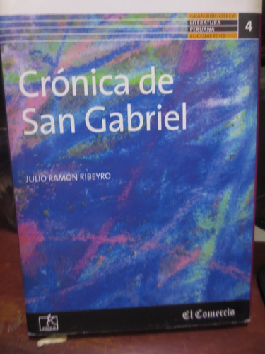 Libro Crónica De San Gabriel De Julio Ramón Ribeyro