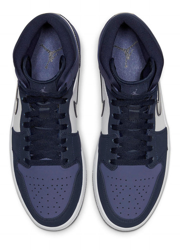 Zapatillas Jordan 1 Mid Obsidian Sanded Purple 554724-445