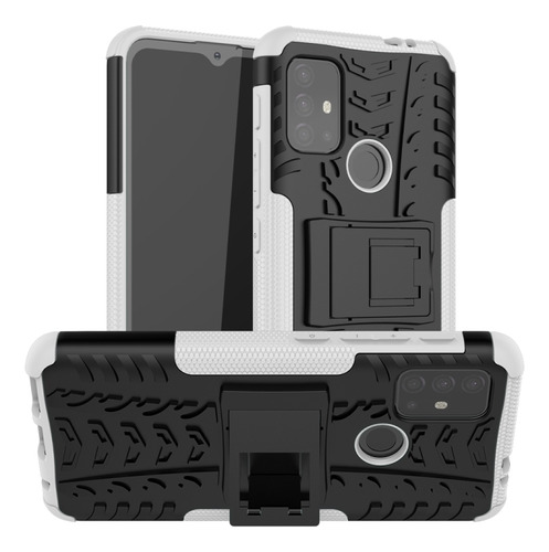 Funda Protectora Blanca Para Motorola Moto G30