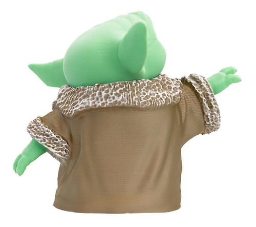 Imagen 5 de 5 de Baby Yoda Star Wars Figura Impresa En 3d Excelente Calidad