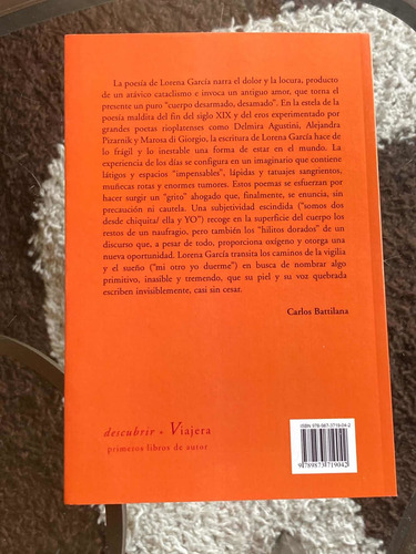 Libro Peligrosa Horizontal De Lorena García Poesía Viajera