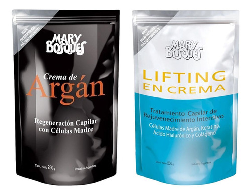 Mary Bosques Lifting En Crema + Crema De Argan Doypack X2u