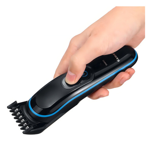 Maquininha Barbeador Aparador Cabelo Barba Corpo Intimo Cor Preto 110v/220v