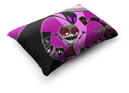 Imagen 3 de 5 de Funda De Almohada Invasor Zim 70x45cm Vudú Love