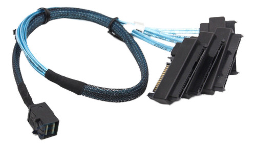 Mini Sas Sff-8643 4 Sff-8482 29pin Conectores + Cable De Ali