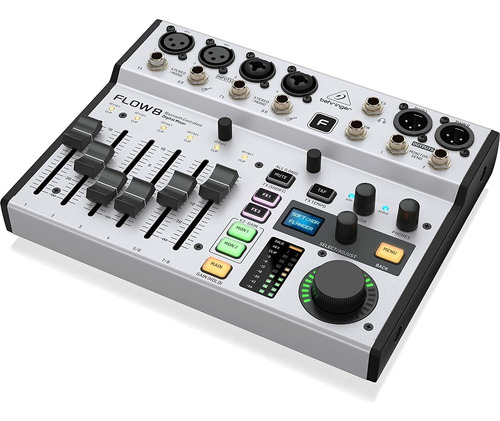 Behringer Flow 8 Digital Mixer Bluetooth Usb Multi-channel