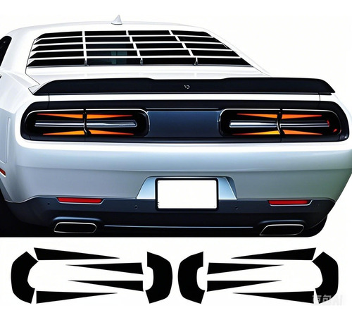 Calcomanía Para Dodge Challenger 2015-2022, Diseño De Pista