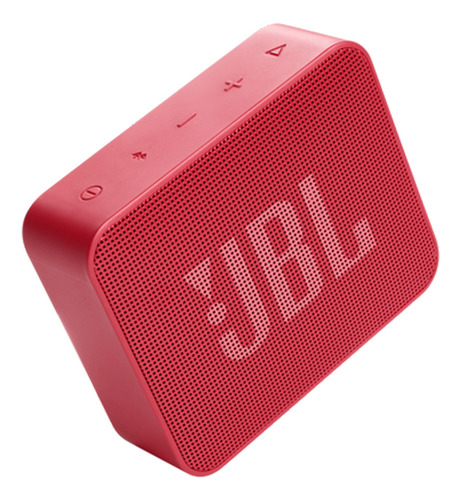 Altavoz Bluetooth impermeable Jbl Go Essential, color rojo