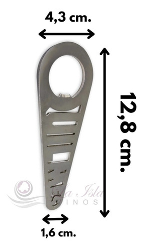 Imagen 2 de 10 de Destapador Quilmes Oficial Edición Especial Pack X 6 - Metal