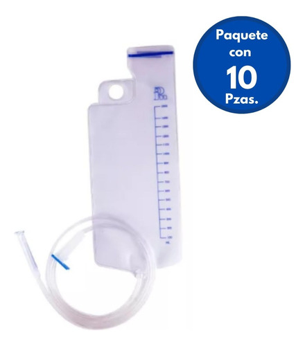 Ipm - Bolsa De Alimentación Enteral 1500 Ml - 10 Piezas