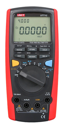 Multímetro Digital Uni-t Ut71c  Inteligente True Rms Tester