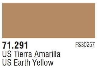 Tinta Us Earth Yellow 71291  Model Air Vallejo Modelismo