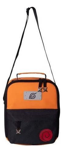 Lonchera Yadatex Naruto Uzumaki Color Naranja - 12cm X 27cm