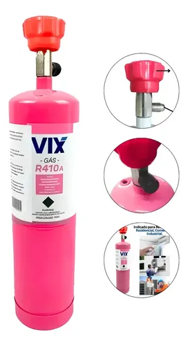 Gás Refrigerante Vix R-410a Lata | Parcelamento sem juros