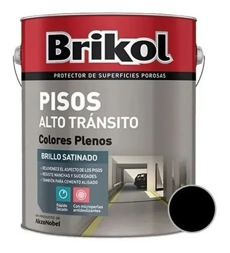 Brikol Pisos Alto Transito X 1l Pintureria Don Luis Mdp