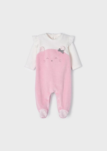 Pijama De Punto Aterciopelado Bebé 2612