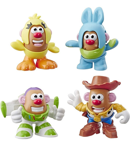 Set Figuras Mr Potato Care Papa Head Pixar Toy Story 4 Mini 