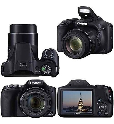 Camara Digital Canon Sx530 Hs Full Hd Wifi + Memoria 32g C10