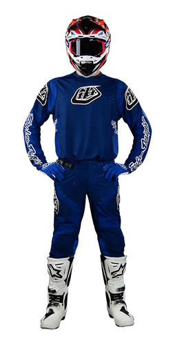 Conjunto Troy Lee Se Ultra Sequence Blue Tld Motocross Qpg