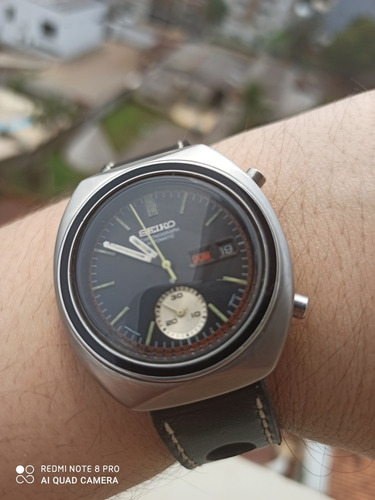 Espetacular Seiko 6139-8002 Fab. Abril De 74 Pulseira Rally