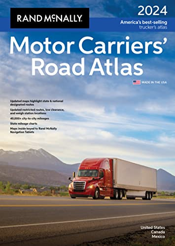 Book : Rand Mcnally 2024 Motor Carriers Road Atlas (the Ran