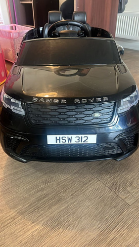 Auto Eléctrico De Juguete Range Rover Negro