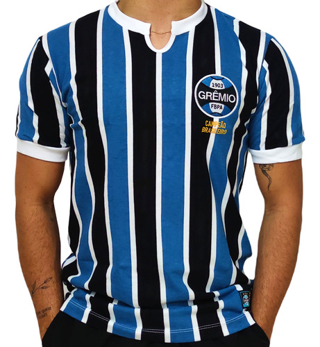Camisa Grêmio Campeão Brasileiro 1981 Retro Licenciada