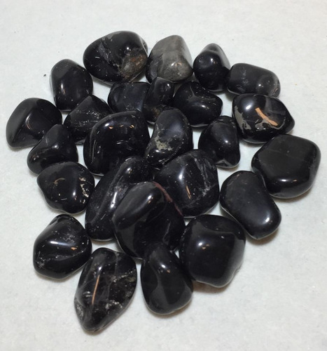 Piedras Semipreciosas Onix Rolado 2cm-2.5cm 100g