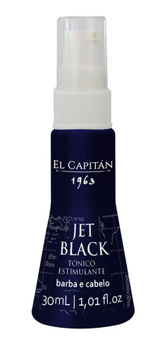 Tonico Estimulante Jet Black 30 Ml El Capitan