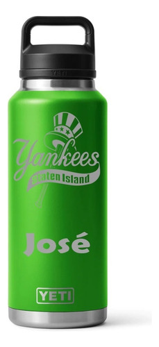 Termo Yeti Bottle 46oz / 1360ml Tapa Chug Cap -personalizado Color Canopy Green