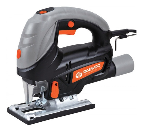 Imagen 4 de 10 de Sierra Caladora Daewoo Laser 800w Vel Variable Pendular Guia