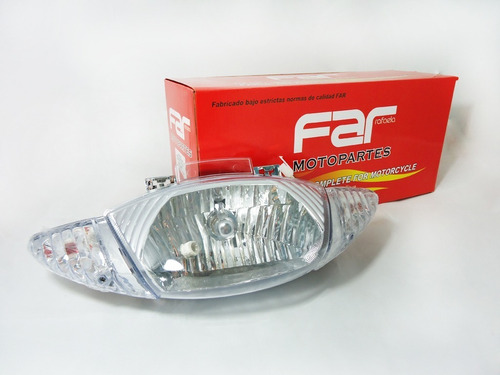 Optica Farol Delantero 110cc Energy Blitz Bit Smash Far