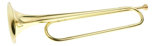 Para Instrumento De Latón De Corneta De Cuerno De Trompeta /