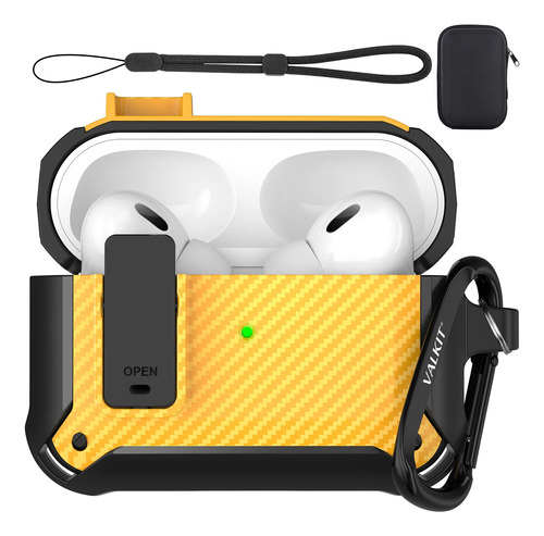 Valkit Funda Compatible Con AirPods Pro De 2ª Generacion Con